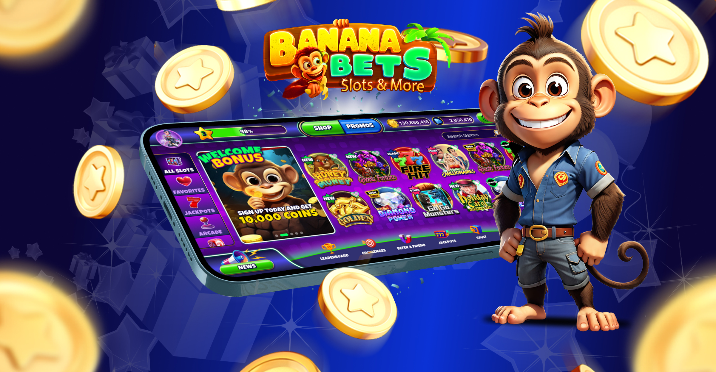 Banana Bets hero artwork